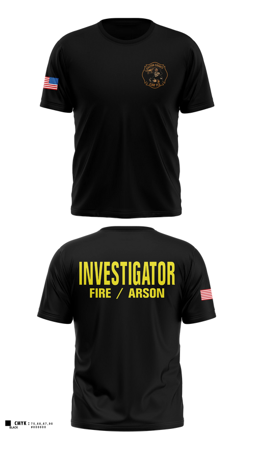 Old School Cotton Feel Shirt, Gaston County Emergency Management and Fire Services, Fire Department, Teamtime, Team time, sublimation, custom sports apparel, team uniforms, spirit wear, spiritwear, sports uniforms, custom shirts, team store, custom team store, fundraiser sports, apparel fundraiser