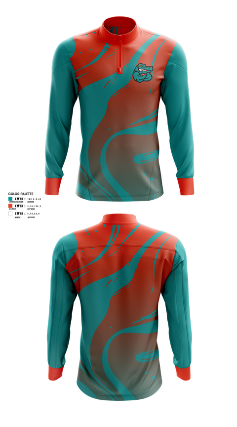 Quarter Zip Jacket, Martin County High School Basketball, Women's Basketball, Teamtime, Team time, sublimation, custom sports apparel, team uniforms, spirit wear, spiritwear, sports uniforms, custom shirts, team store, custom team store, fundraiser sports, apparel fundraiser
