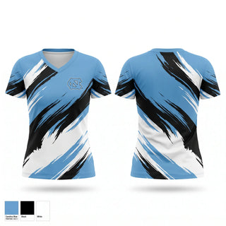 Womens Short Sleeve Vneck Shirt, Huskies, Women's Basketball, Teamtime, Team time, sublimation, custom sports apparel, team uniforms, spirit wear, spiritwear, sports uniforms, custom shirts, team store, custom team store, fundraiser sports, apparel fundraiser