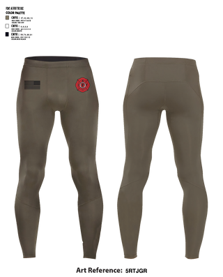 Compression Leggings, Local 3586 West Des Moines, Fire Department, Teamtime, Team time, sublimation, custom sports apparel, team uniforms, spirit wear, spiritwear, sports uniforms, custom shirts, team store, custom team store, fundraiser sports, apparel fundraiser