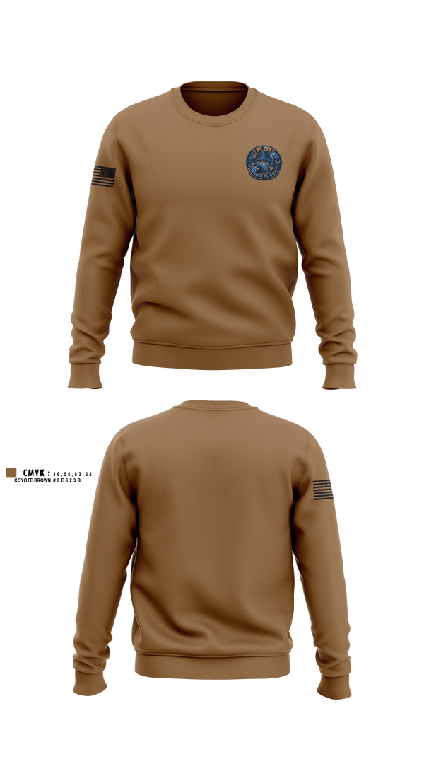 Crew Neck Sweatshirt, 84TES, Air Force, Teamtime, Team time, sublimation, custom sports apparel, team uniforms, spirit wear, spiritwear, sports uniforms, custom shirts, team store, custom team store, fundraiser sports, apparel fundraiser