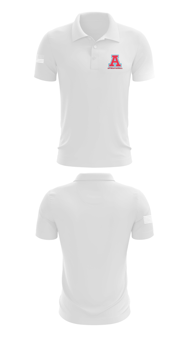 Short Sleeve Performance Polo, Antonian College Prep Baseball, Baseball, Teamtime, Team time, sublimation, custom sports apparel, team uniforms, spirit wear, spiritwear, sports uniforms, custom shirts, team store, custom team store, fundraiser sports, apparel fundraiser