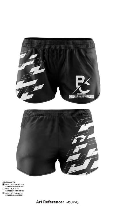 Sinton Bonecrushers 60919310 Track Shorts - 1