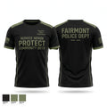 Fairmont Police Department 20281635 Short Sleeve Performance Shirt - 1