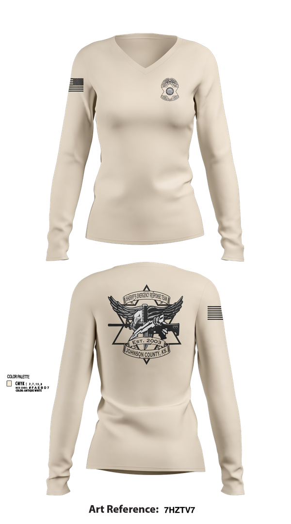 Womens Long Sleeve Vneck Shirt, sert, , Teamtime, Team time, sublimation, custom sports apparel, team uniforms, spirit wear, spiritwear, sports uniforms, custom shirts, team store, custom team store, fundraiser sports, apparel fundraiser