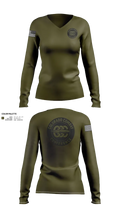 Colorado Combat Conference 90728248 Women's Long Sleeve V-neck Shirt - 22