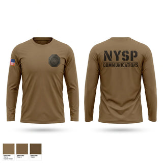 Long Sleeve Performance Shirt, NYSP Communications, Police, Teamtime, Team time, sublimation, custom sports apparel, team uniforms, spirit wear, spiritwear, sports uniforms, custom shirts, team store, custom team store, fundraiser sports, apparel fundraiser