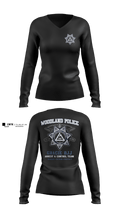 Arrest and Control 2388420 Women's Long Sleeve V-neck Shirt - 2