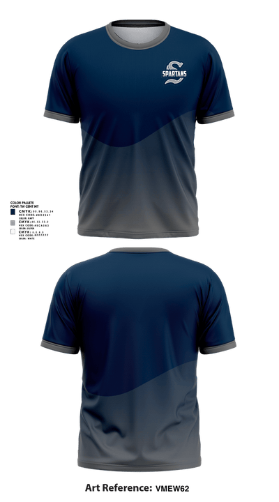 Springfield Township Track & Field 62319055 Short Sleeve Performance Shirt - 2
