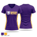 Lake County Panthers Women's Short Sleeve V-neck Shirt - 1