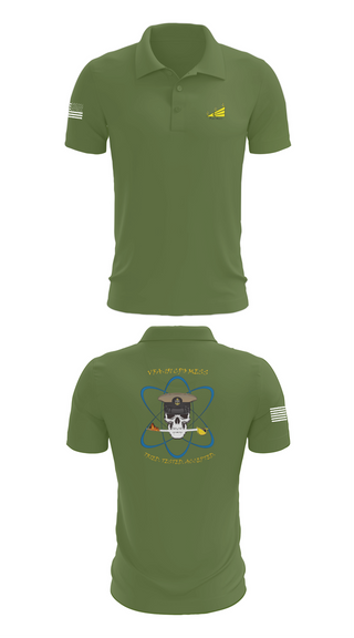 Short Sleeve Performance Polo, VFA-151, , Teamtime, Team time, sublimation, custom sports apparel, team uniforms, spirit wear, spiritwear, sports uniforms, custom shirts, team store, custom team store, fundraiser sports, apparel fundraiser