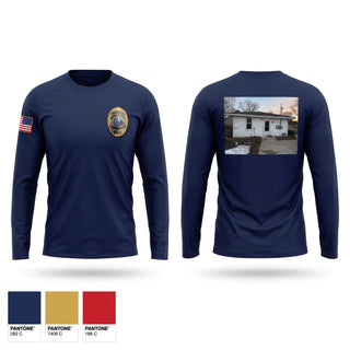 Long Sleeve Performance Shirt, City of Lake Geneva Police Department, Police, Teamtime, Team time, sublimation, custom sports apparel, team uniforms, spirit wear, spiritwear, sports uniforms, custom shirts, team store, custom team store, fundraiser sports, apparel fundraiser