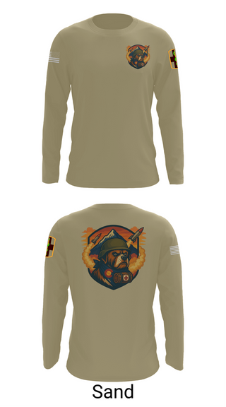 Long Sleeve Performance Shirt, 10th Field Hospital (FWD), , Teamtime, Team time, sublimation, custom sports apparel, team uniforms, spirit wear, spiritwear, sports uniforms, custom shirts, team store, custom team store, fundraiser sports, apparel fundraiser