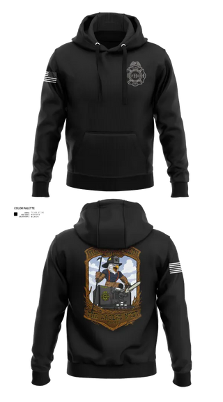 Hoodie, Hopkinsville Fire Department, Fire Department, Teamtime, Team time, sublimation, custom sports apparel, team uniforms, spirit wear, spiritwear, sports uniforms, custom shirts, team store, custom team store, fundraiser sports, apparel fundraiser