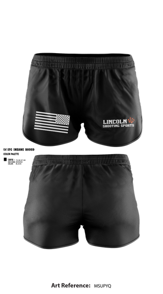 Ranger Panties, Lincoln Shooting Sports, , Teamtime, Team time, sublimation, custom sports apparel, team uniforms, spirit wear, spiritwear, sports uniforms, custom shirts, team store, custom team store, fundraiser sports, apparel fundraiser