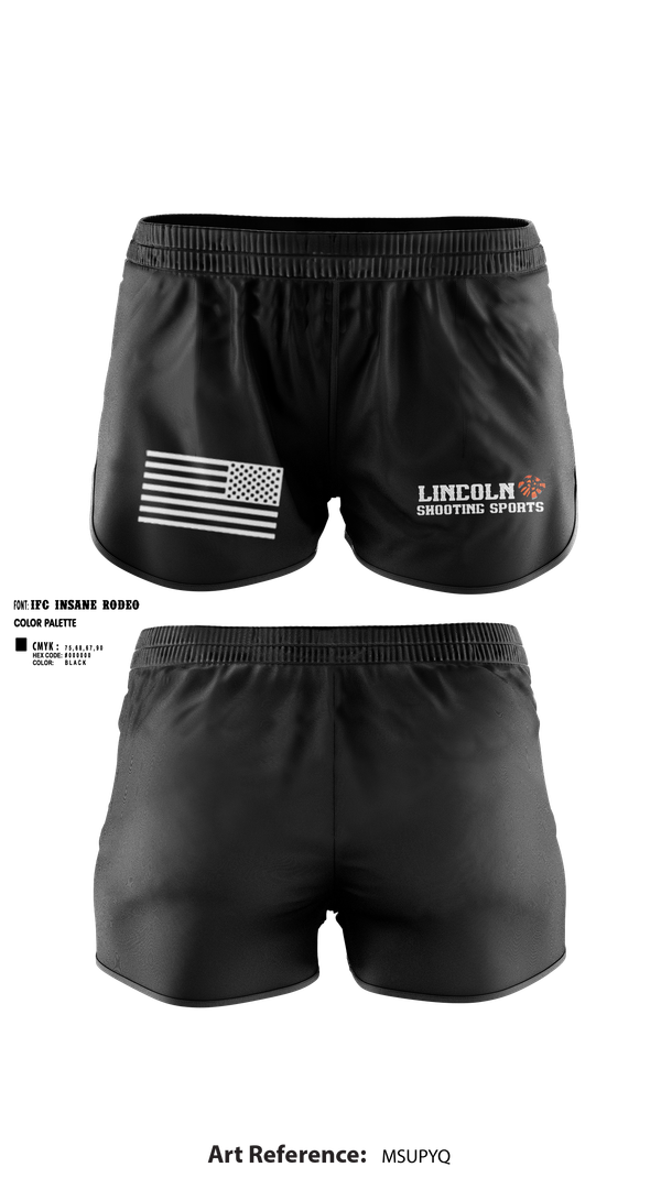 Ranger Panties, Lincoln Shooting Sports, , Teamtime, Team time, sublimation, custom sports apparel, team uniforms, spirit wear, spiritwear, sports uniforms, custom shirts, team store, custom team store, fundraiser sports, apparel fundraiser