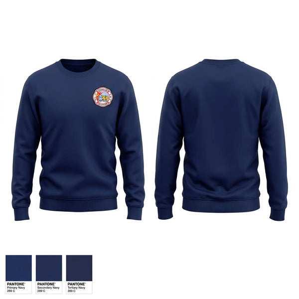 Crew Neck Sweatshirt, Chandler Fire & EMS, Fire Department, Teamtime, Team time, sublimation, custom sports apparel, team uniforms, spirit wear, spiritwear, sports uniforms, custom shirts, team store, custom team store, fundraiser sports, apparel fundraiser