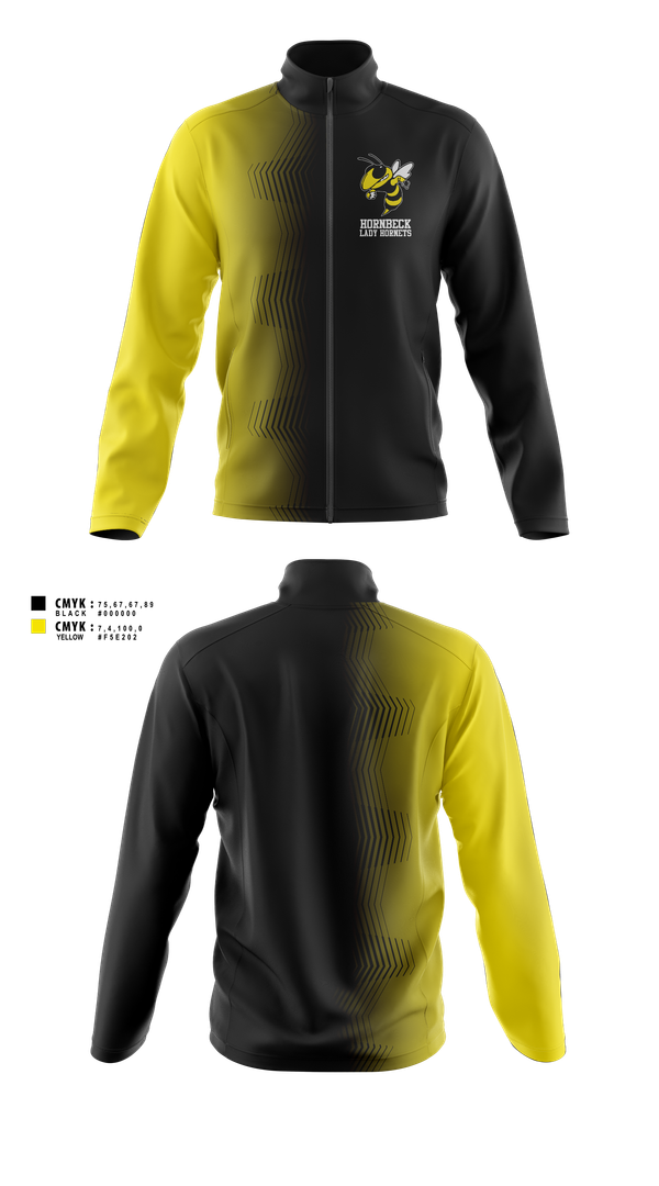 Fleece Jacket, Hornbeck Lady Hornets, Softball, Teamtime, Team time, sublimation, custom sports apparel, team uniforms, spirit wear, spiritwear, sports uniforms, custom shirts, team store, custom team store, fundraiser sports, apparel fundraiser