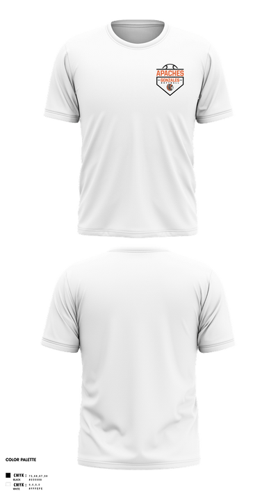 Gonzales High School Softball 86038121 Short Sleeve Performance Shirt - 3