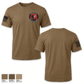 222nd Military Working Dogs 43812070 Old School Cotton Feel Shirt - 1