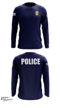 Otoe-Missouria Police Department  Long Sleeve Performance Shirt - 3