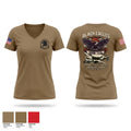 VAW-113 Women's Short Sleeve V-neck Shirt - 1