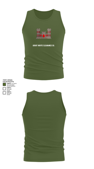 Tank Top, 1221st Route Clearance Co., National Guard, Teamtime, Team time, sublimation, custom sports apparel, team uniforms, spirit wear, spiritwear, sports uniforms, custom shirts, team store, custom team store, fundraiser sports, apparel fundraiser