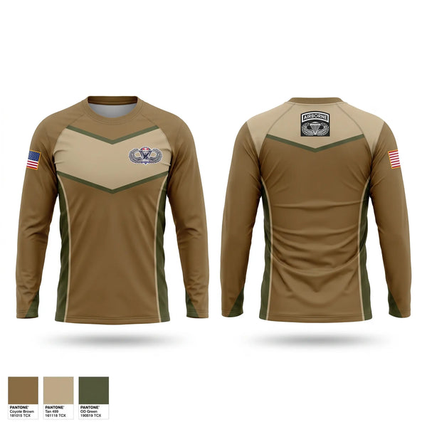 Long Sleeve Performance Shirt, 1-505th PIR 82nd airborne, Army, Teamtime, Team time, sublimation, custom sports apparel, team uniforms, spirit wear, spiritwear, sports uniforms, custom shirts, team store, custom team store, fundraiser sports, apparel fundraiser