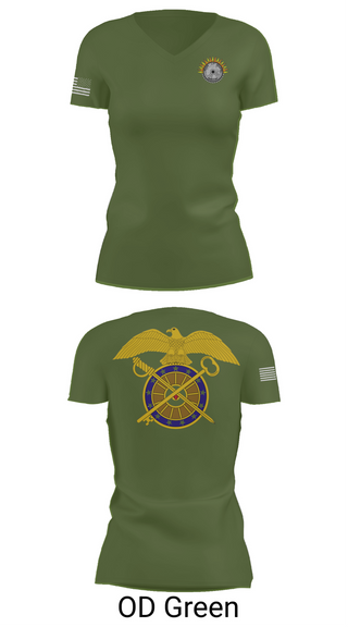 Womens Short Sleeve Vneck Shirt, Echo company 1-7 ADA, , Teamtime, Team time, sublimation, custom sports apparel, team uniforms, spirit wear, spiritwear, sports uniforms, custom shirts, team store, custom team store, fundraiser sports, apparel fundraiser