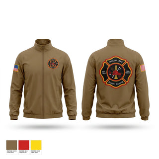 Windbreaker, Willow Lake, Fire Department, Teamtime, Team time, sublimation, custom sports apparel, team uniforms, spirit wear, spiritwear, sports uniforms, custom shirts, team store, custom team store, fundraiser sports, apparel fundraiser
