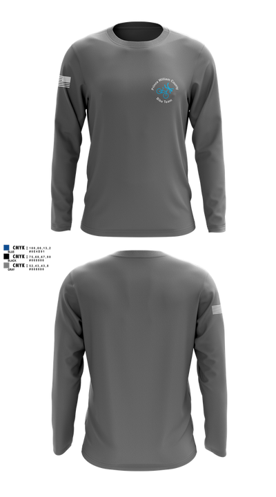 Prince William Bike Team 23723896 Long Sleeve Performance Shirt 7