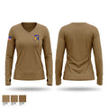 1-222d 39265942 Women's Long Sleeve V-neck Shirt - 1