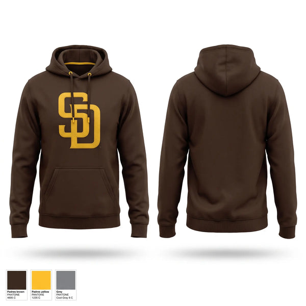 Hoodie, Padres, Baseball, Teamtime, Team time, sublimation, custom sports apparel, team uniforms, spirit wear, spiritwear, sports uniforms, custom shirts, team store, custom team store, fundraiser sports, apparel fundraiser