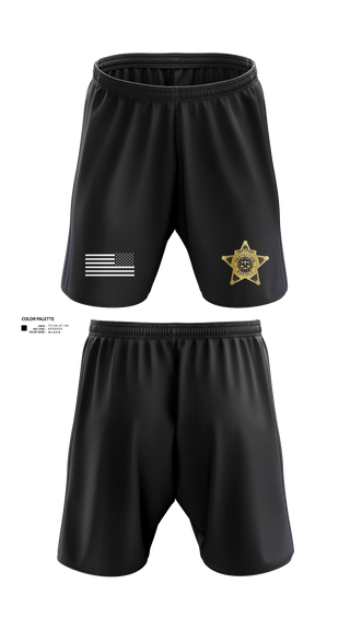 Athletic Shorts With Pockets, Certified Protection Agency, Navy, Teamtime, Team time, sublimation, custom sports apparel, team uniforms, spirit wear, spiritwear, sports uniforms, custom shirts, team store, custom team store, fundraiser sports, apparel fundraiser
