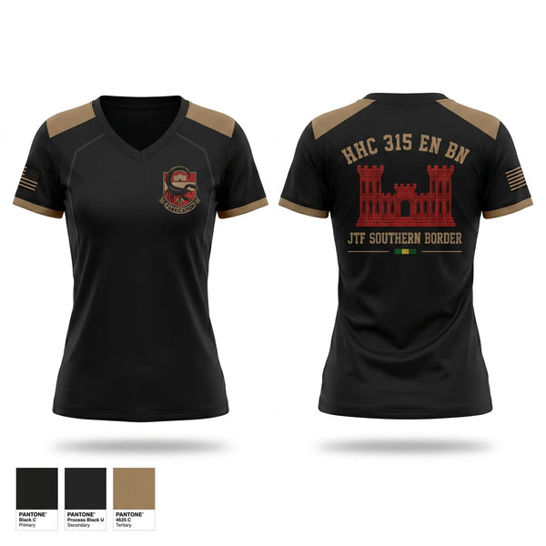 Womens Short Sleeve Vneck Shirt, 315, Army, Teamtime, Team time, sublimation, custom sports apparel, team uniforms, spirit wear, spiritwear, sports uniforms, custom shirts, team store, custom team store, fundraiser sports, apparel fundraiser