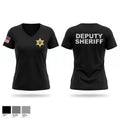 Windsor county sheriff’s department Women's Short Sleeve V-neck Shirt - 1