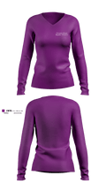 Greater Hope Baptist Church 80843552 Women's Long Sleeve V-neck Shirt - 100