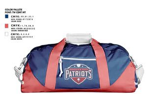 Duffle Bag, BP Patriots Golf, Golf, Teamtime, Team time, sublimation, custom sports apparel, team uniforms, spirit wear, spiritwear, sports uniforms, custom shirts, team store, custom team store, fundraiser sports, apparel fundraiser