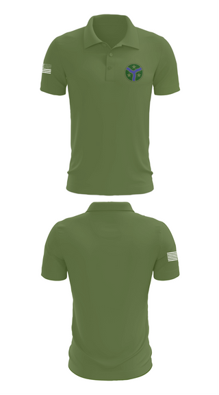 Short Sleeve Performance Polo, 278th Armored Cavalry Regiment, National Guard, Teamtime, Team time, sublimation, custom sports apparel, team uniforms, spirit wear, spiritwear, sports uniforms, custom shirts, team store, custom team store, fundraiser sports, apparel fundraiser