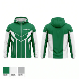 Windbreaker, St.Patrick’s, Men's Basketball, Teamtime, Team time, sublimation, custom sports apparel, team uniforms, spirit wear, spiritwear, sports uniforms, custom shirts, team store, custom team store, fundraiser sports, apparel fundraiser