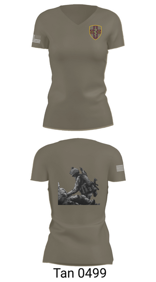 Womens Short Sleeve Vneck Shirt, 7455th MORU, , Teamtime, Team time, sublimation, custom sports apparel, team uniforms, spirit wear, spiritwear, sports uniforms, custom shirts, team store, custom team store, fundraiser sports, apparel fundraiser