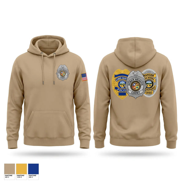 Hoodie, Huber Heights Public Safety Cadets, Police, Teamtime, Team time, sublimation, custom sports apparel, team uniforms, spirit wear, spiritwear, sports uniforms, custom shirts, team store, custom team store, fundraiser sports, apparel fundraiser