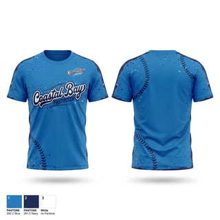 Short Sleeve Performance Shirt, Coastal Bay, Softball, Teamtime, Team time, sublimation, custom sports apparel, team uniforms, spirit wear, spiritwear, sports uniforms, custom shirts, team store, custom team store, fundraiser sports, apparel fundraiser