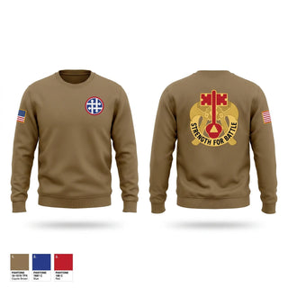 Crew Neck Sweatshirt, 373rd CSSB, Army, Teamtime, Team time, sublimation, custom sports apparel, team uniforms, spirit wear, spiritwear, sports uniforms, custom shirts, team store, custom team store, fundraiser sports, apparel fundraiser