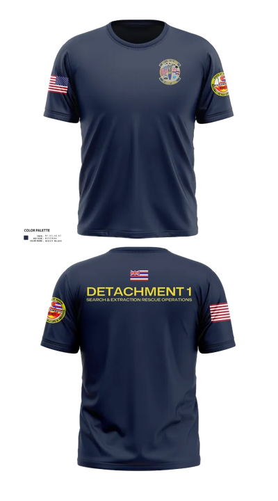 Detachment 1 SERO Short Sleeve Performance Shirt - 30