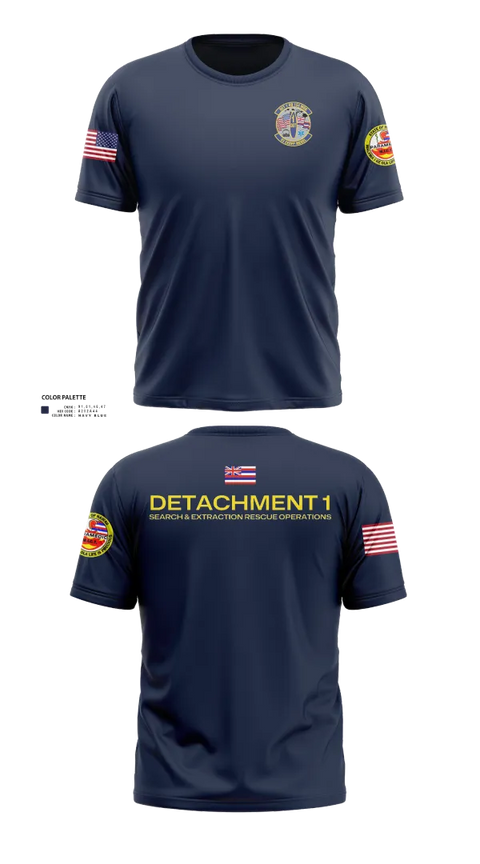 Short Sleeve Performance Shirt, Detachment 1 SERO, National Guard, Teamtime, Team time, sublimation, custom sports apparel, team uniforms, spirit wear, spiritwear, sports uniforms, custom shirts, team store, custom team store, fundraiser sports, apparel fundraiser