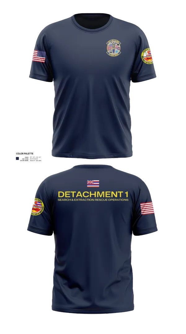 Short Sleeve Performance Shirt, Detachment 1 SERO, National Guard, Teamtime, Team time, sublimation, custom sports apparel, team uniforms, spirit wear, spiritwear, sports uniforms, custom shirts, team store, custom team store, fundraiser sports, apparel fundraiser