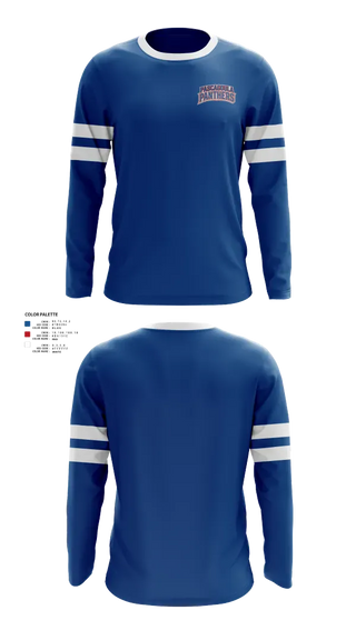 Long Sleeve Performance Shirt, Pascagoula Panthers, Baseball, Teamtime, Team time, sublimation, custom sports apparel, team uniforms, spirit wear, spiritwear, sports uniforms, custom shirts, team store, custom team store, fundraiser sports, apparel fundraiser