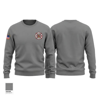 Crew Neck Sweatshirt, PCVFD, Fire Department, Teamtime, Team time, sublimation, custom sports apparel, team uniforms, spirit wear, spiritwear, sports uniforms, custom shirts, team store, custom team store, fundraiser sports, apparel fundraiser