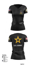 University of Toledo Army Marksmanship Unit 95742667 Women's Short Sleeve V-neck Shirt - 103